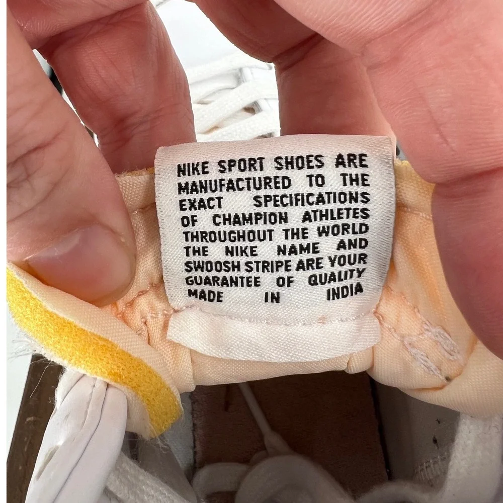 Nike Blazer Mid 77 Vintage White Oxford Pink CZ1055-118 Womens 8 High Top